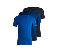 BOSS Herren TShirtRN 3P Classic Dreier-Pack T-Shirts aus Baumwolle mit Logo-Stickerei