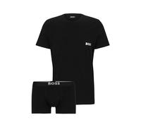 BOSS Herren TShirtRN+Trunk Gift Unterwäsche-Set aus Baumwoll-Jersey mit T-Shirt und Boxershorts - Geschenk-Set