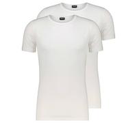 T-Shirt BOSS, Damen, Gr. S (48), weiß, Single Jersey, Obermaterial: 95% Baumwolle, 5% Elasthan, Rundhals, Shirts T-Shirt (17483046-S) weiß