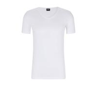 BOSS Herren T-Shirt, 100 Weiß, M