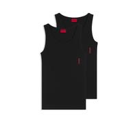BOSS Herren Unterhemden 2er-Pack, schwarz, Gr. XL