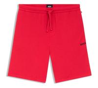 BOSS Herren Waffle Shorts Pyjama-Shorts aus Baumwoll-Mix mit Logo-Stickerei