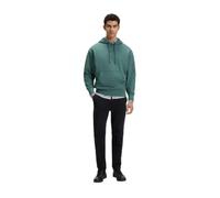 BOSS Herren WeSmallhood Fleece-Hoodie aus Baumwoll-Terry mit kontrastfarbenem Logo