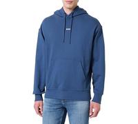 BOSS Herren WeSmallhood Fleece-Hoodie aus Baumwoll-Terry mit kontrastfarbenem Logo