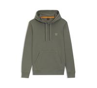 BOSS Herren Wetalk Hoodie aus Baumwoll-Terry mit Logo-Aufnäher