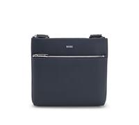 BOSS Herren Zair S z env large Umhängetasche mit Folien-Logo Hellblau Stck