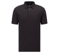 Hugo Boss Poloshirt Herren Palosh 30 10241542 Slim-Fit Kurzarm Interlock-Baumwolle Schwarz XL