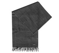 BOSS Herrenschal Angel, gewebt, 87% Wolle, 10% Kaschmir, 3% Other Fibres Maße ca. 180x34 cm, Medium Grey