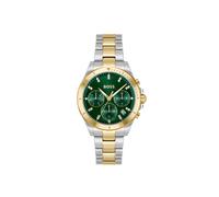 Boss Herrenuhr 1502827 Edelstahl, Gold plattiert, Grün