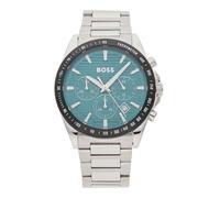 Boss Herrenuhr 1514241 Edelstahl, Türkis, Analog, Quarz