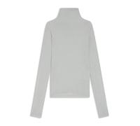 BOSS Hochgeschlossenes Top aus softem Jersey - Style Elavu, 50550639 Silber XS