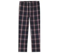 BOSS Pyjama-Hose aus Baumwoll-Mix mit tonalem Karo-Muster - Style Holiday Pants, 50550764 Dunkelblau / Rot L