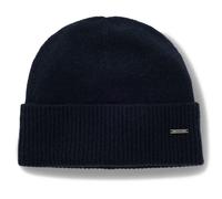 BOSS Mütze aus Kaschmir mit Logo-Applikation - Style Honesto_Hat, 50548851 Dunkelblau ONESI