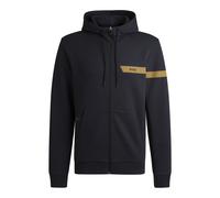 BOSS Herren Saggy 1 IN Hoodie aus Stretch-Baumwolle mit Reißverschluss und Logo-Detail Dunkelblau402 S
