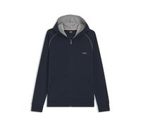 BOSS Hoodie aus Stretch-Baumwolle - Style Mix&Match Jacket H, 50515392 Dunkelblau XS