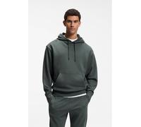 BOSS Herren WeSmallhood Fleece-Hoodie aus Baumwoll-Terry mit kontrastfarbenem Logo