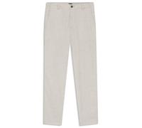 BOSS Hose aus Leinen-Mix mit Logo-Detail - Style Sanderson-L-3, 50559595 Hellgrau 33/34