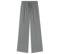 BOSS Hose mit weitem Beinverlauf und Logo-Jacquard - Style C_Tane, 50544016 Grau 32