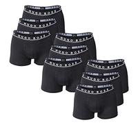 BOSS Hugo Herren Boxer Shorts 9er Pack - Boxer Briefs, Stretch - Farbwahl (3X 3-Pack) (001-Schwarz, 2XL (2X-Large) - 9-Pack)