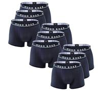 BOSS Hugo Herren Boxer Shorts 9er Pack - Boxer Briefs, Stretch - Farbwahl (3X 3-Pack) (480-Blau, XL (X-Large) - 9-Pack)