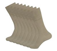 BOSS HUGO Herren Business Socken Strümpfe RS Uni CC 4 Paar, Farbe:Beige, Größe:43-46, Artikel:-261 medium beige