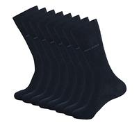 BOSS HUGO Herren Business Socken Strümpfe RS Uni CC 4 Paar, Farbe:Blau, Größe:47-50, Artikel:-401 dark blue