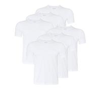 BOSS Hugo Herren T-Shirts Business Shirts Crew Neck 50325388 6er Pack, Farbe:Weiß;Größe:S;Artikel:-100 White