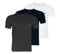BOSS Hugo Herren T-Shirts Business Shirts Crew Neck 50325887 3er Pack, Größe:2XL, Artikel:-961 White/Navy/Grey