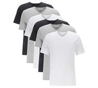 BOSS Hugo Herren T-Shirts Business Shirts V-Neck 50325389 6er Pack, Farbe:Mehrfarbig, Größe:2XL, Artikel:-999 Mix