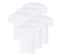 BOSS Hugo Herren T-Shirts Business Shirts V-Neck 50325389 6er Pack, Farbe:Weiß;Größe:2XL;Artikel:-100 White