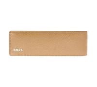 BOSS Hugo Schreibgeräte-Etui Classic Grained Camel - für Zwei Schreibgeräte