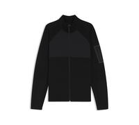BOSS Hybrid-Jacke aus Strick mit Waffelstruktur - Style KN_Tour HY, 50553792 Schwarz M