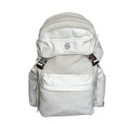 Boss Icon Backpack, Rucksack aus Teddy, Weiß