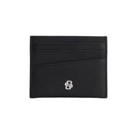 BOSS Kartenetui aus Leder mit Double-B-Monogramm - Style B_Icon_L_S Card, 50568389 Schwarz ONESI