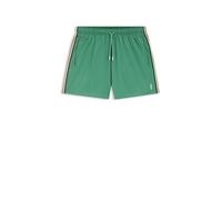 BOSS Badeshorts Iconic 10239741 01 – Signature‑Streifen & Logo, elastischer Bund, Grün M