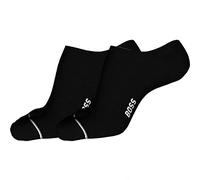 Füßlinge mit Label-Print Modell 'Iconic' im 2er-Pack 39/42 men Black