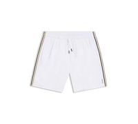Badehose mit Eingrifftaschen M men Weiss