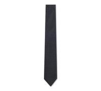 BOSS In Italien gefertigte Krawatte aus Seiden-Jacquard - Style L-TIE CM 7,5 - 223, 50551272 Dunkelblau ONESI