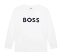 Boss J25p25 Long Sleeve T-shirt Weiß 4 Years Jungen