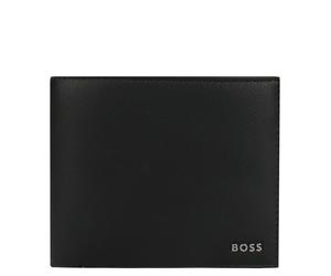 Boss Jace Herrenportemonnaie - 8 Kartenfächer - schwarz
