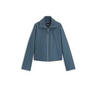 BOSS Jacke aus gekochter Schurwolle mit Reißverschluss - Style Cundalini, 50543194 Hellblau 42
