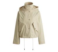 BOSS Jacke im Parka-Stil aus wasserabweisendem Gewebe mit Kapuze - Style Carbora2, 50531879 Hellbeige 38