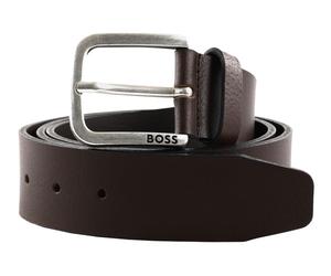 BOSS Janni Sz40 Leather Belt W80 Dark Brown