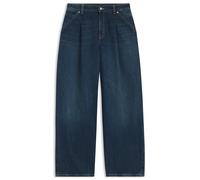 BOSS Jeans mit weitem Beinverlauf und Bundfalten auf der Vorderseite - Style C_SLOUCHY PLTD MR, 50548420 Dunkelblau 28/34