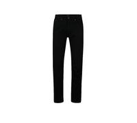BOSS Jeans MAINE Straight Fit Baumwoll-Stretch Herren Schwarz 33/34