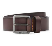 BOSS Jeeko Sz40 Leather Belt W80 Dark Brown 