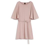 BOSS Jersey-Kleid mit Gürtel und Cape-Optik - Style C_Ecarly, 50563280 Hellrosa XS