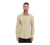 Boss - Jerseyhemd in Slim Fit - - Shirts - Herren - Beige - 2XL