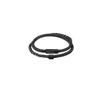 BOSS Jewelry Armband für Herren Kollektion BLENDED aus Edelstahl und Leder - 1580150M