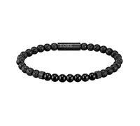 BOSS Jewelry Armband mit Schmuckperlen für Herren Kollektion MIXED BEADS Mit Onyx Steinen - 1580272